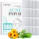 TKTK Pimple Patch Acne Patch, 4 Sizes 560 Patches 4 Pack